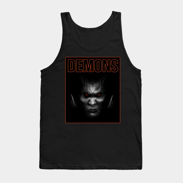 DEMONS Tank Top by alvalferca